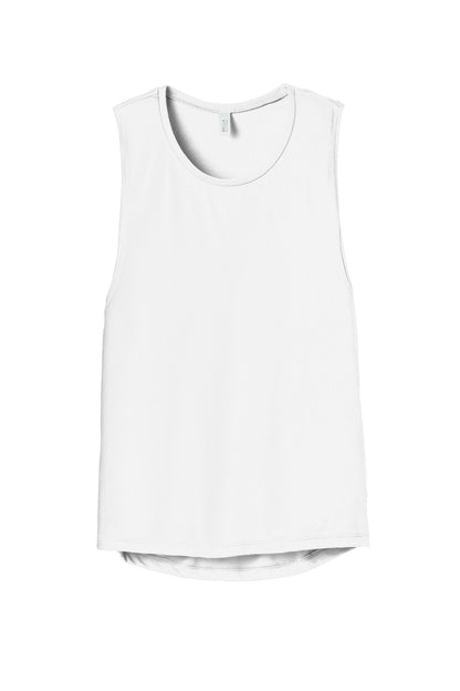 BELLA+CANVAS Women's Flowy Scoop Muscle Tank. BC8803