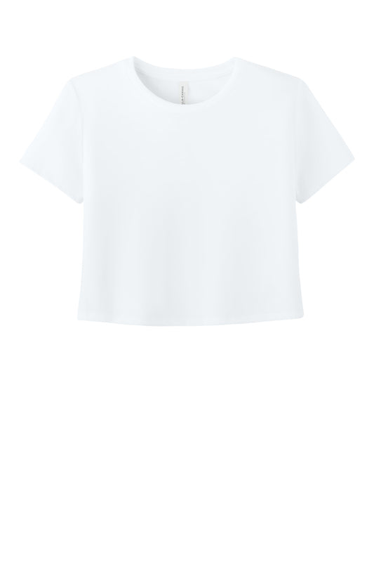 BELLA+CANVAS Women's Flowy Cropped Tee BC8882