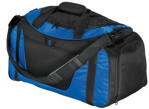 Black/Black Port Authority - Small Two-Tone Duffel. BG1040