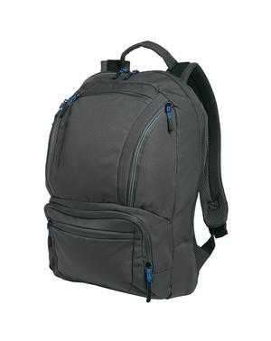 Black/Red Port Authority Cyber Backpack. BG200
