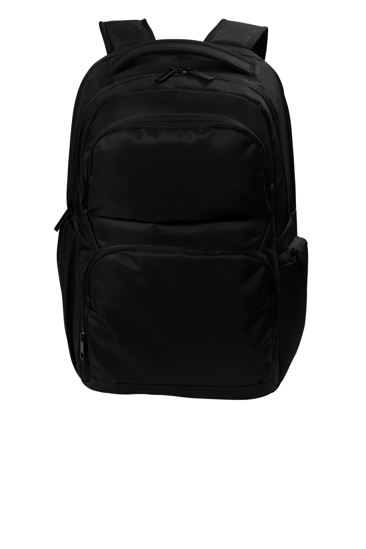 Front View of DeepBlack Port Authority Transit Backpack BG224
