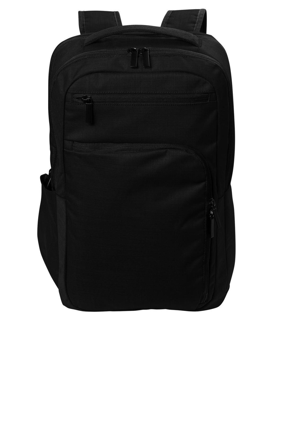 Front View of DeepBlack Port Authority Impact Tech Backpack BG225