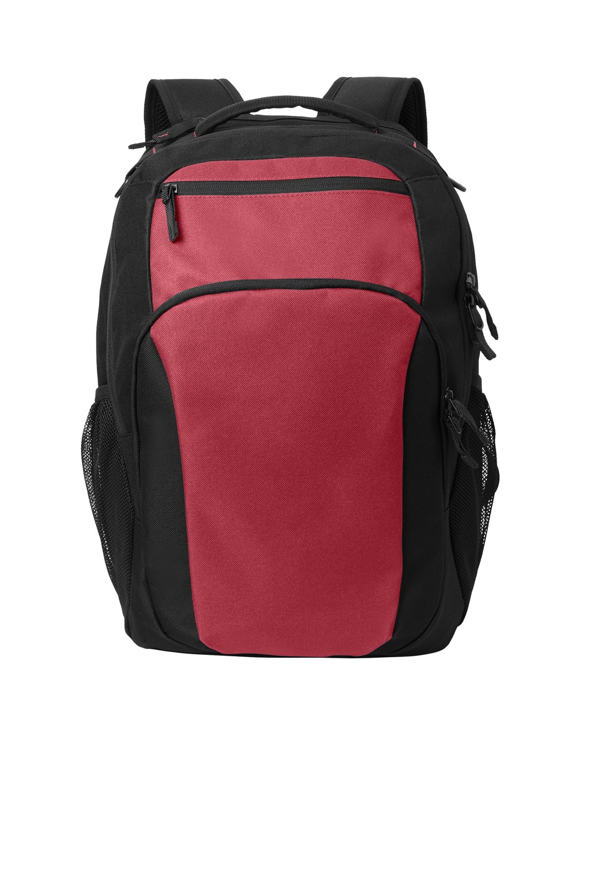 SanMar BG232_RICHRED_BLACK_Flat_Front.jpg