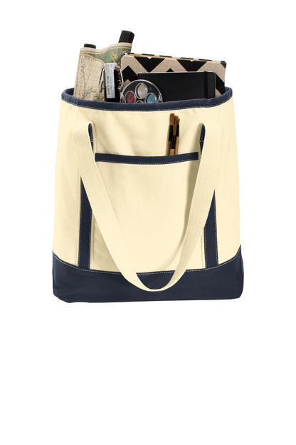 Port Authority Large Cotton Canvas Tote. BG413