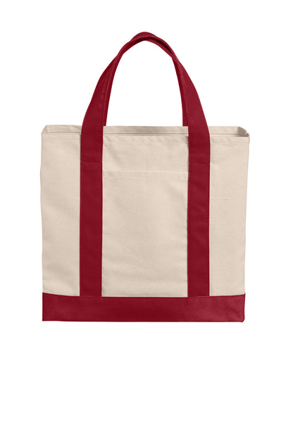 SanMar BG429_naturaldeepred_bag_front.jpg