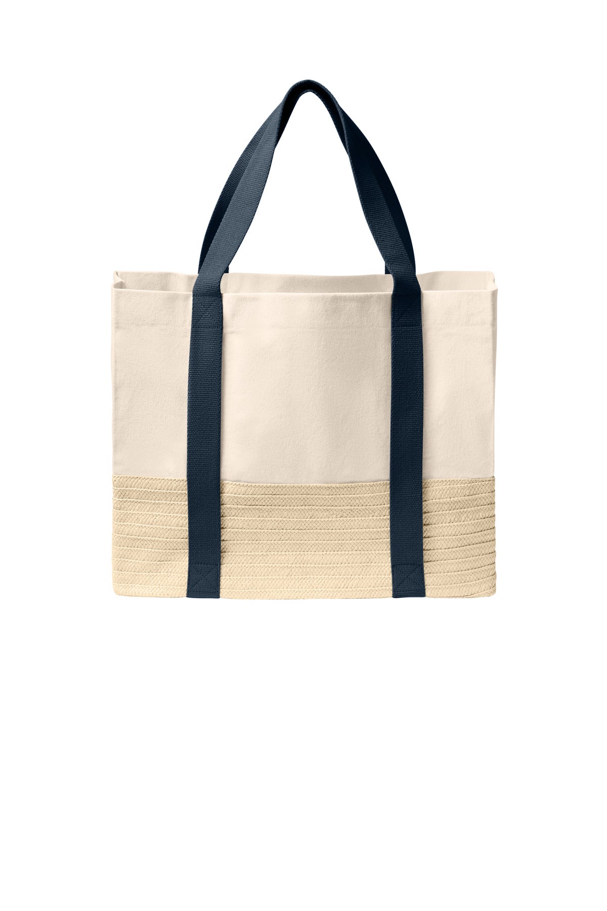 SanMar BG450_riverbluenavy_bag_front.jpg