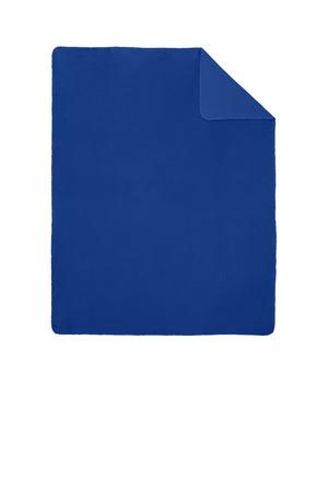 Black Port Authority - Value Fleece Blanket with Strap. BP10