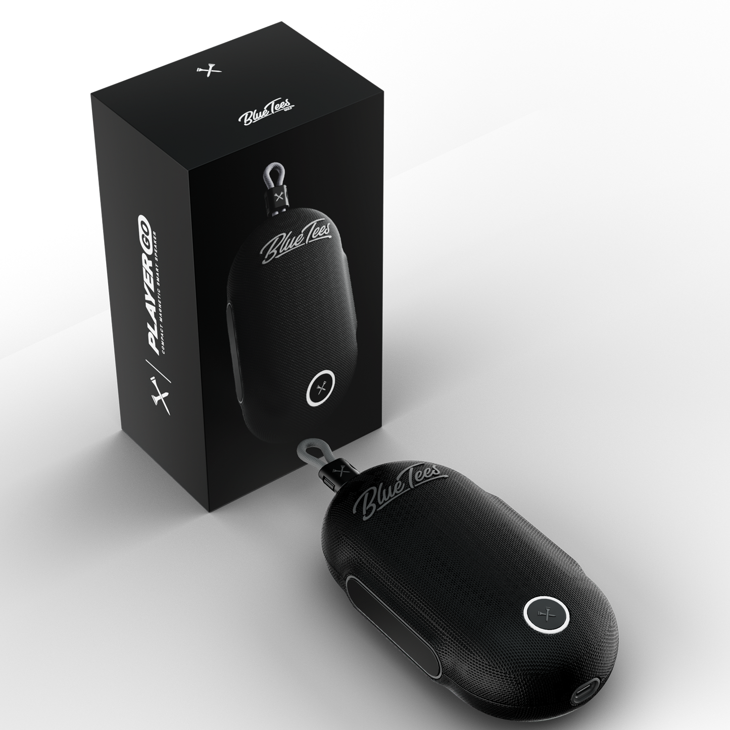 Blue Tees Golf Player Go GPS Speaker