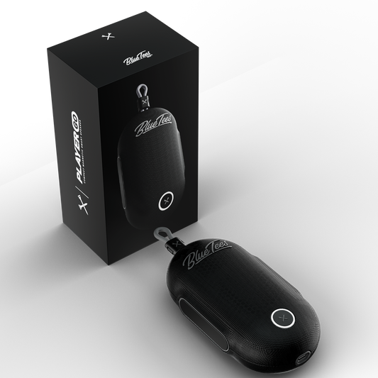 Blue Tees Golf Player Go GPS Speaker