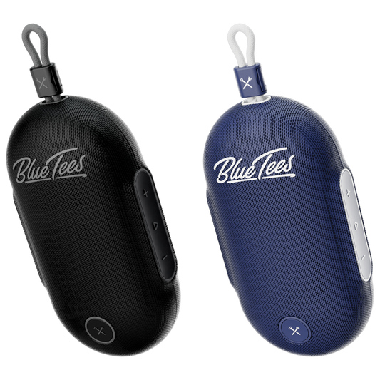 Black Blue Tees Golf Player Go GPS Speaker