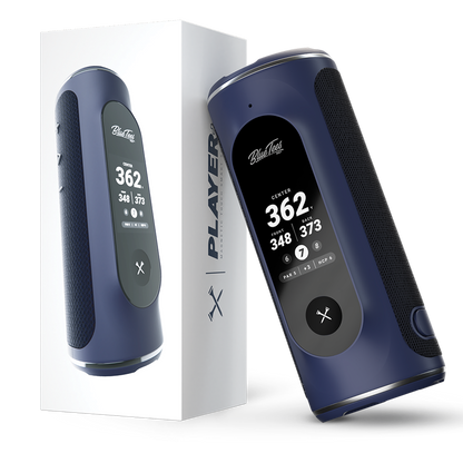 Blue Tees Player+ GPS Magnetic Golf Speaker