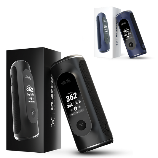 Black Blue Tees Player+ GPS Magnetic Golf Speaker