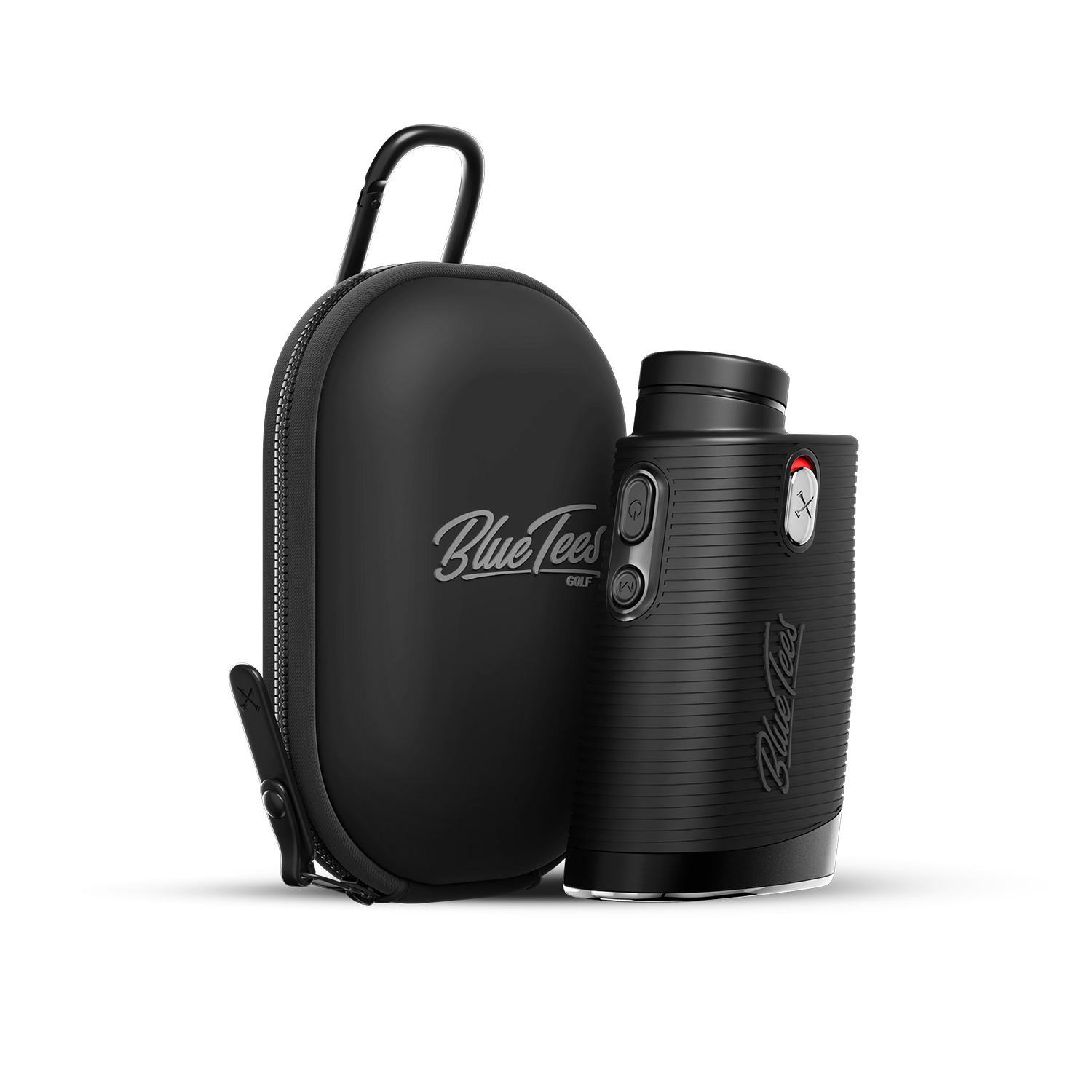 Black Blue Tees Golf Series 4 Ultra Rangefinder with Customized Case