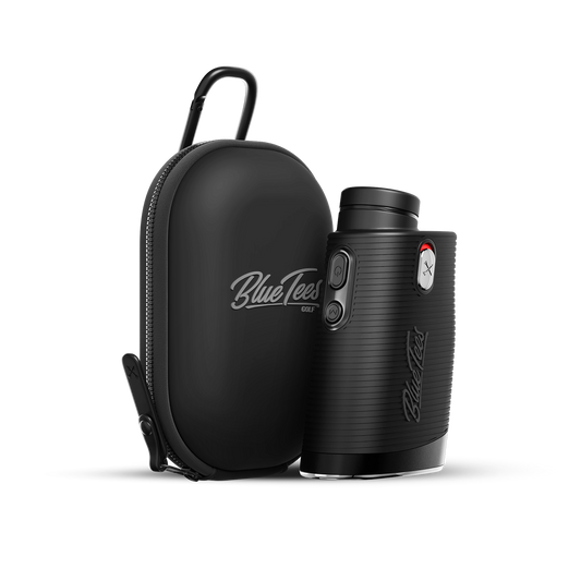 Black Blue Tees Golf Series 4 Ultra Rangefinder with Customized Case