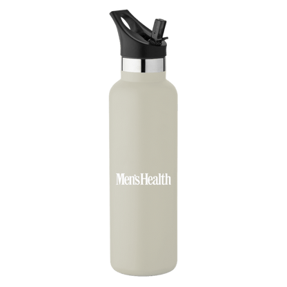 20 oz Basecamp Mesa Tundra Bottle with Screw Top and Flip-Top Straw Lid