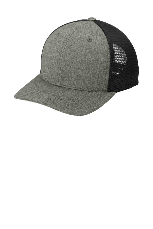 SanMar C110_HEATHERGRAPHITEBLACK_Hat_Left.jpg?v=1762274742