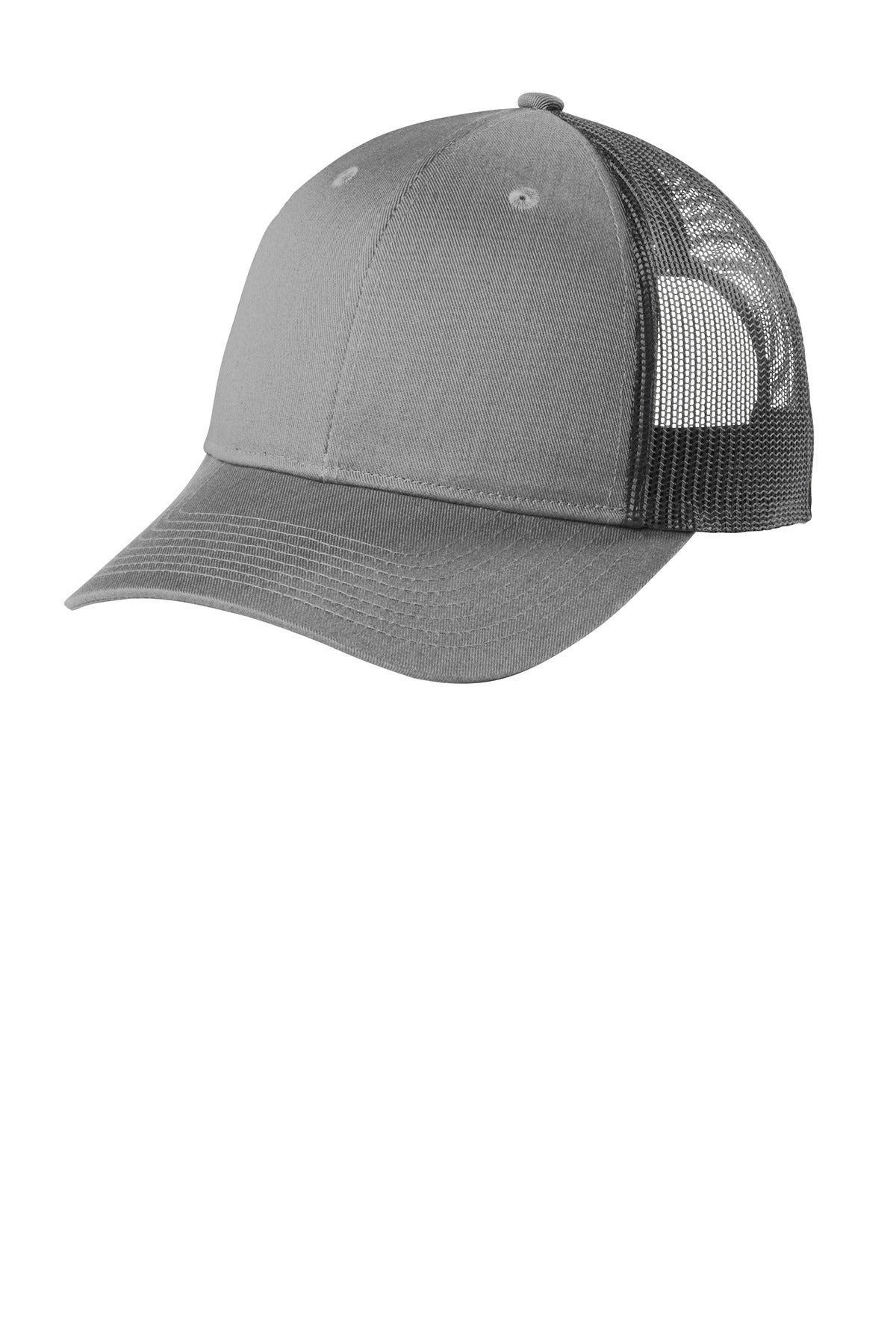 SanMar C402LP_heathergreygreysteel_flat_left.jpg