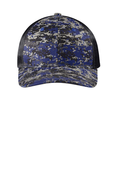 Port Authority Digi Camo Snapback Trucker Cap C404