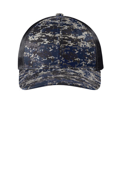 Port Authority Digi Camo Snapback Trucker Cap C404