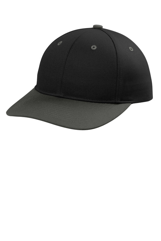 SanMar C408_blackgreysteel_flat_left.jpg