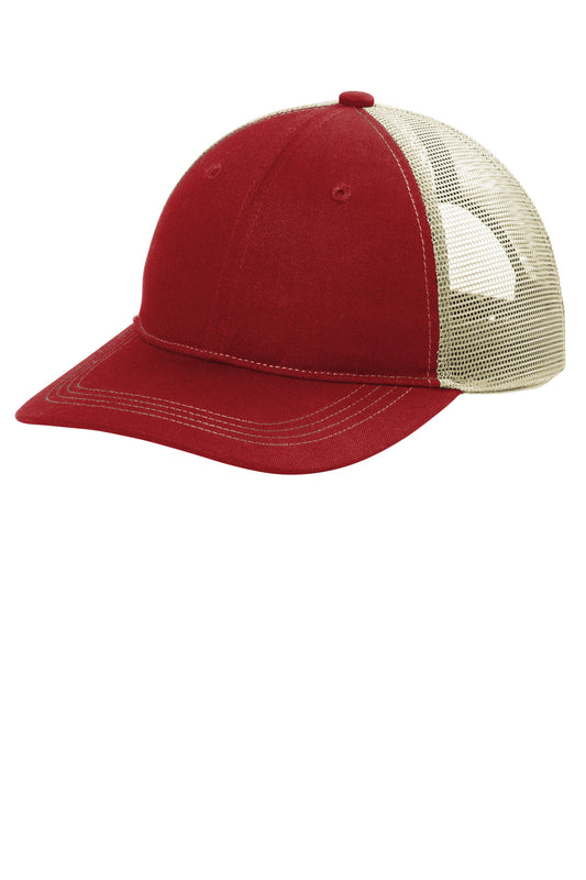 SanMar C409_flamingredtan_flat_left.jpg