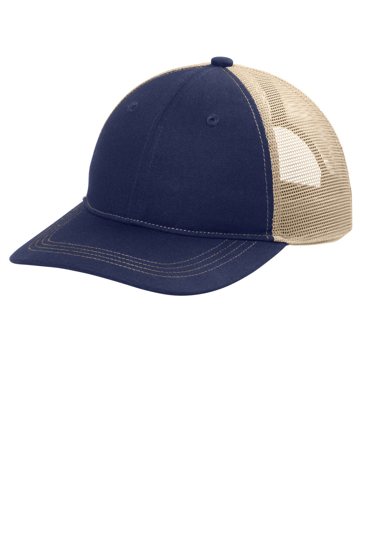 SanMar C409_truenavytan_hat_left.jpg