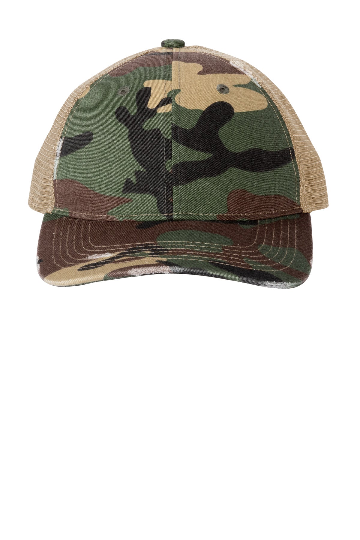SanMar C600_militarycamokhaki_hat_straight.jpg