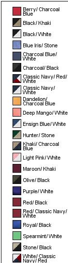 Port Authority Sandwich Bill Cap with Striped Closure. C830