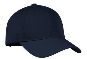 Black Port Authority Nylon Twill Performance Cap. C868