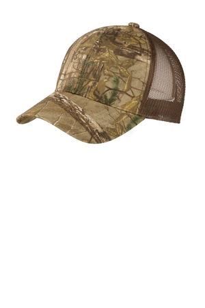 MO NBU/Brown Port Authority Structured Camouflage Mesh Back Cap. C930