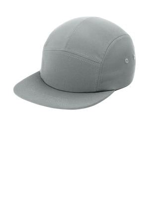 Black Port Authority Poly Camper Cap C982