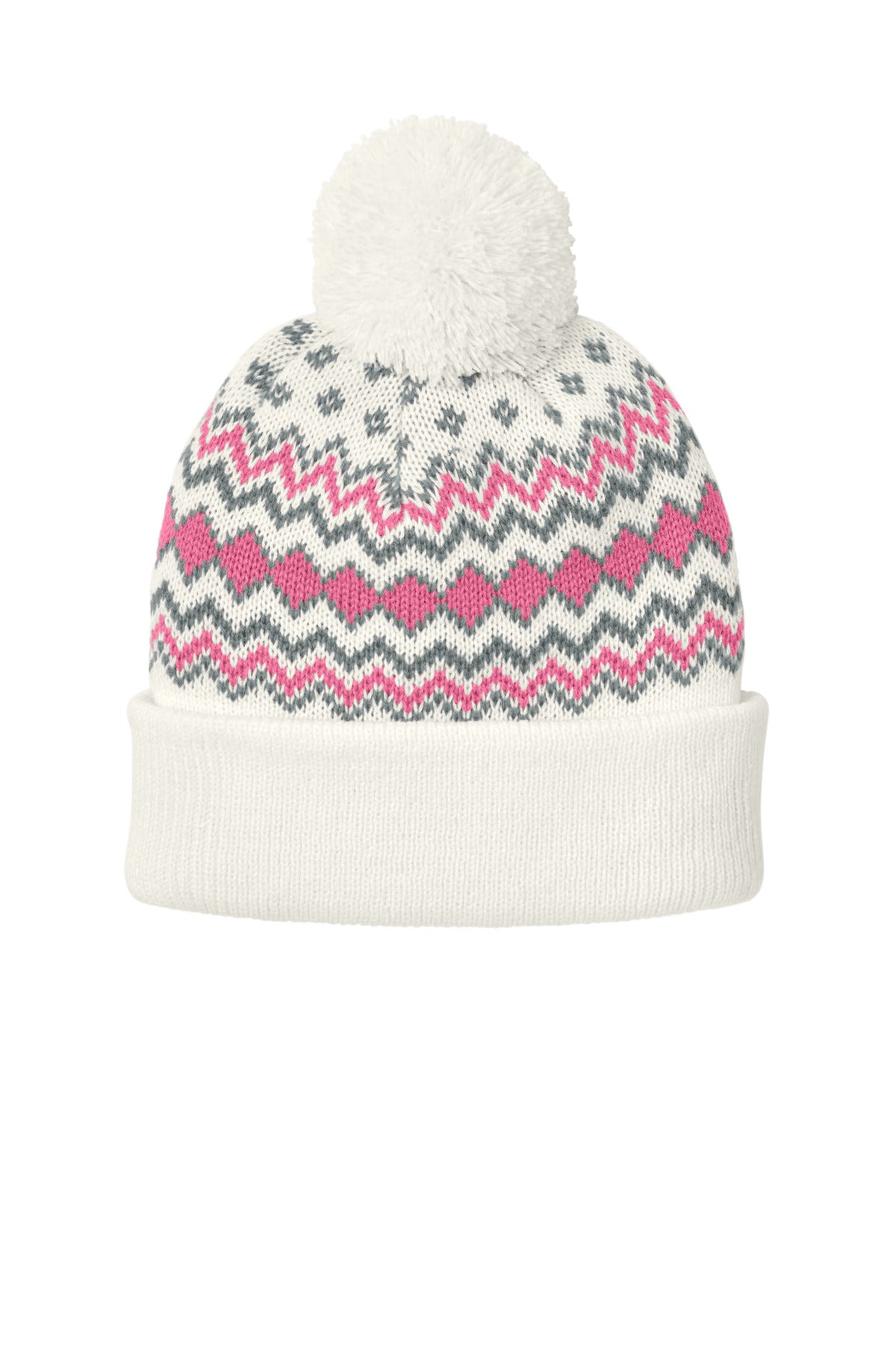Port Authority Alpine Pom Beanie C991