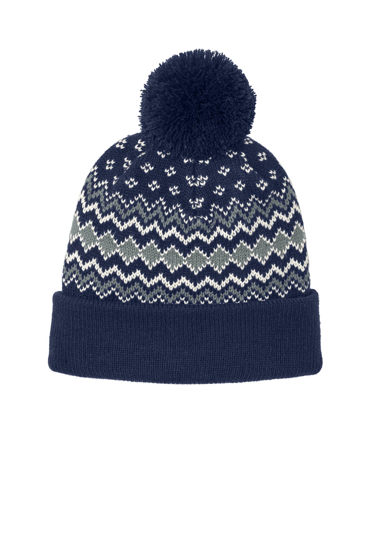SanMar C991_truenavygustygreymarshmallow_hat_front.jpg