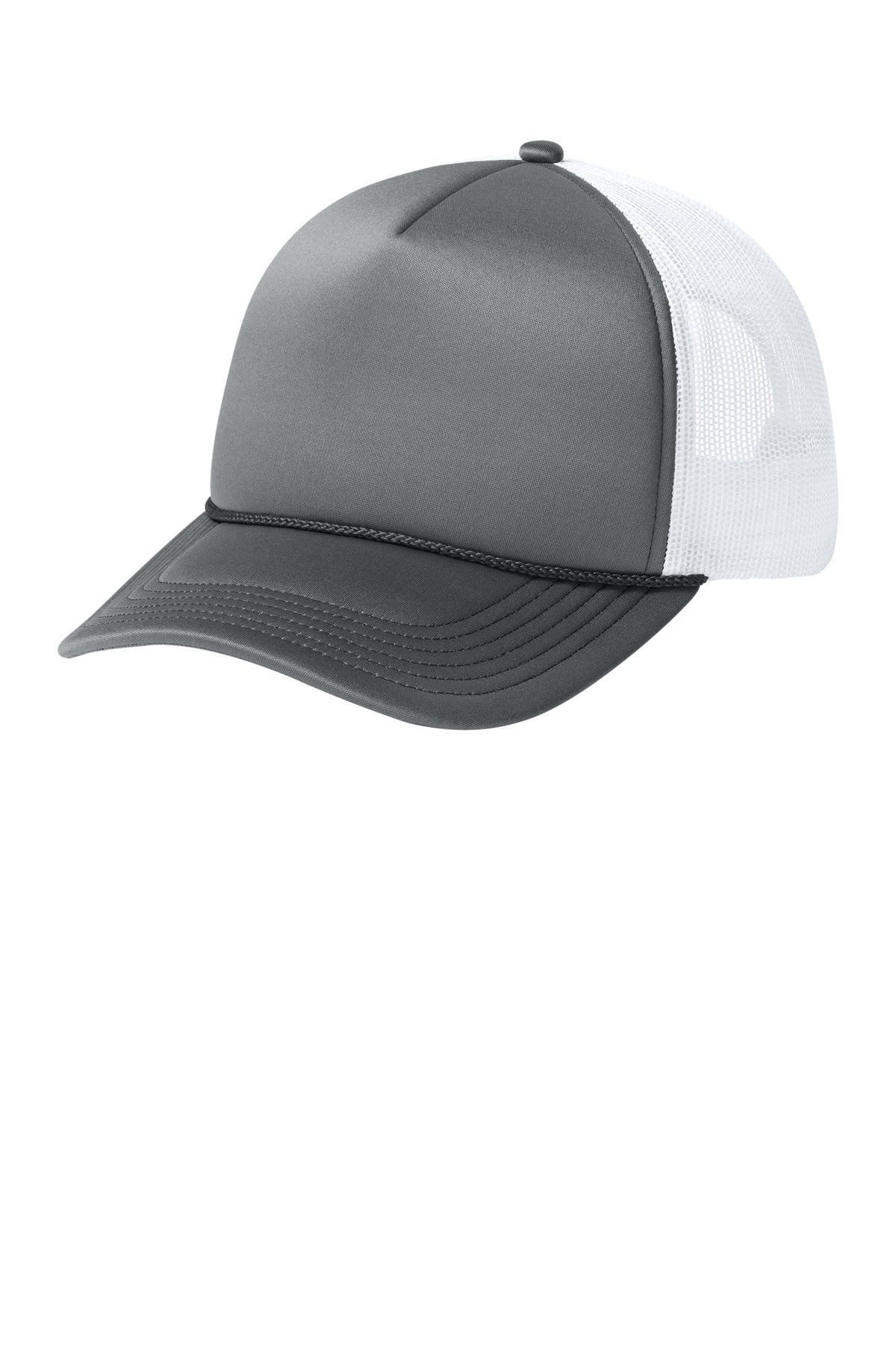 SanMar C993_deepsmokedeepsmokewhite_hat_left.jpg