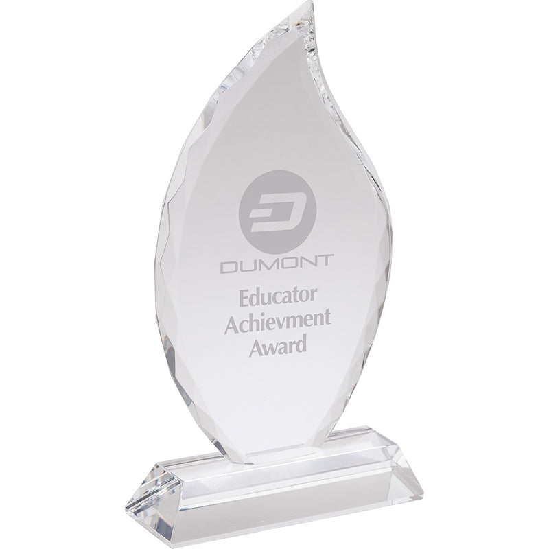 N/A Fiamma II Large Crystal Flame Award