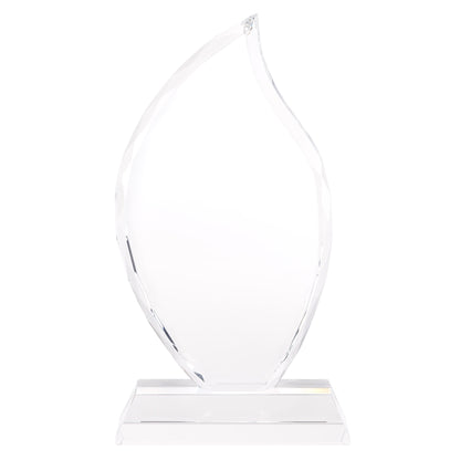 Fiamma II Large Crystal Flame Award