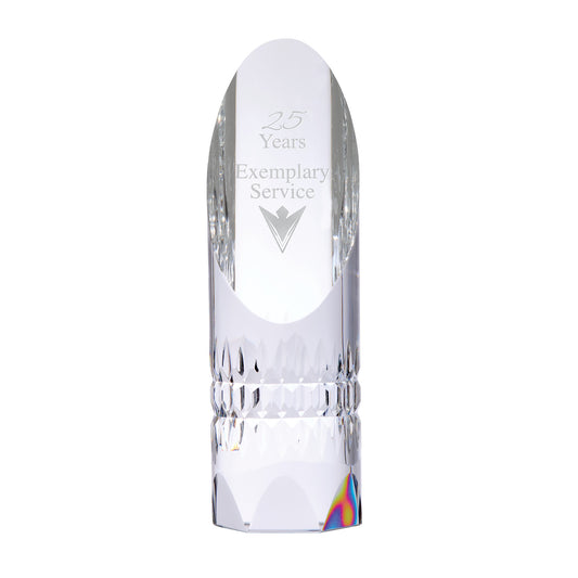 Alphard Slanted Crystal Trophy