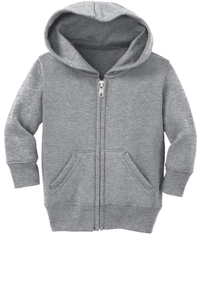Port & Co Infant Core Fleece Full-Zip Hooded Sweatshirt. CAR78IZH