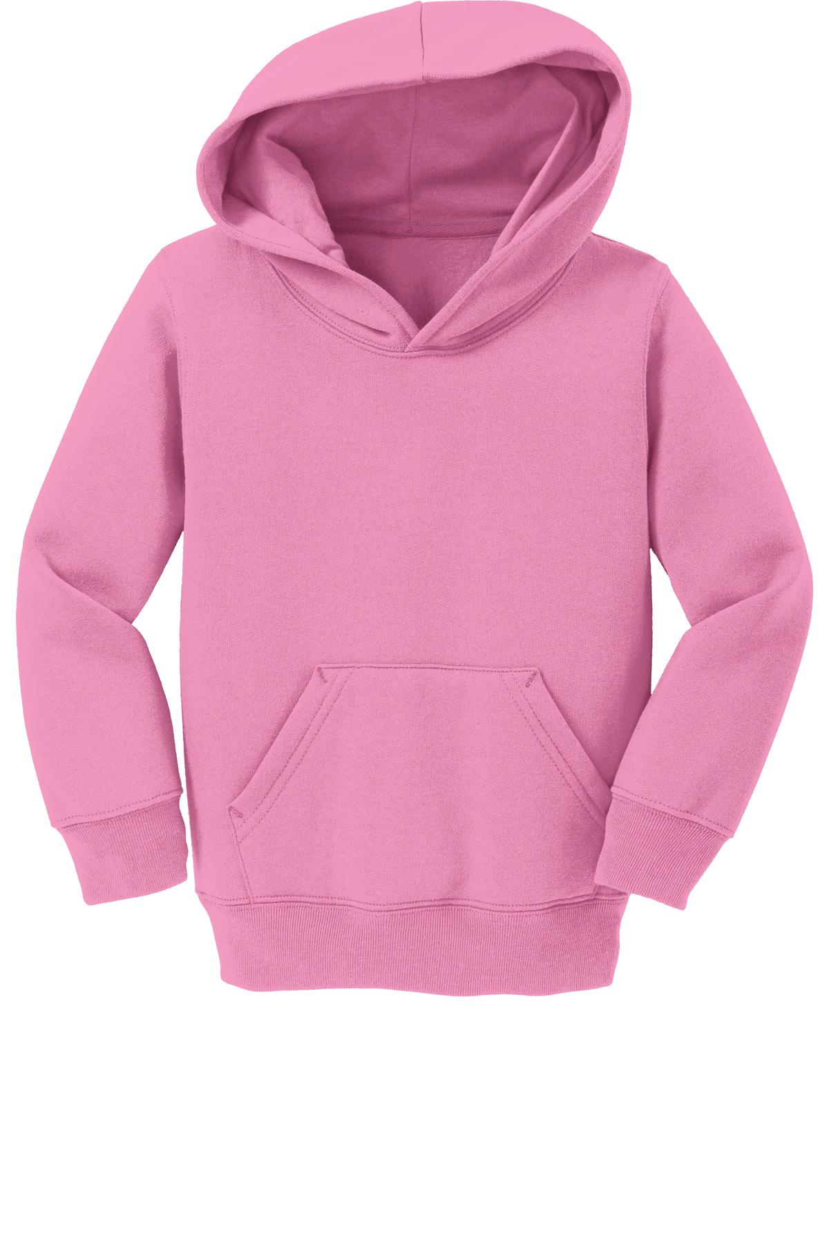 Port & Co Toddler Core Fleece Pullover Hooded Sweatshirt. CAR78TH