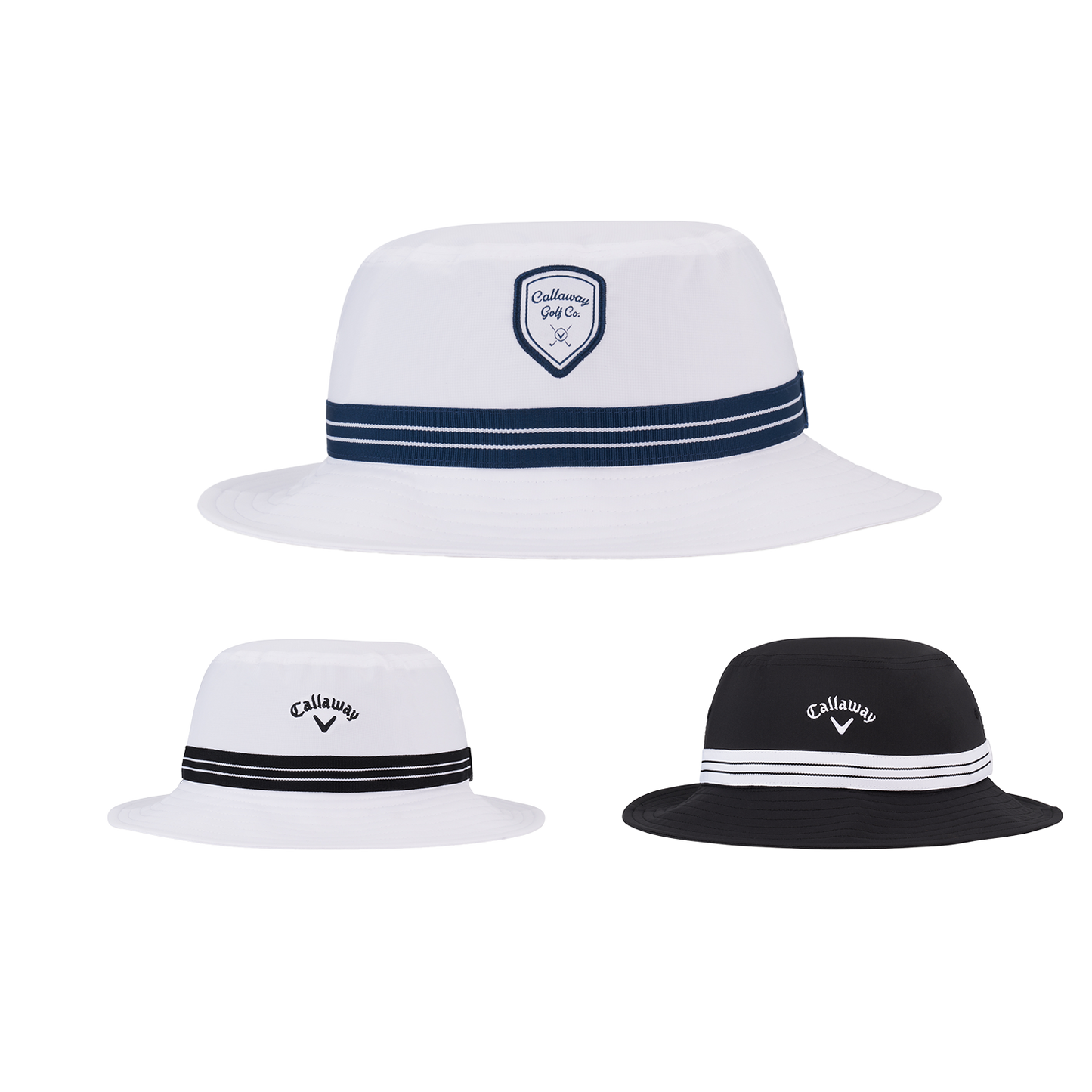 Black Callaway Men's Bucket Hat  - Small/Medium