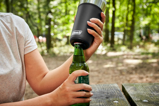 Black Coleman® 20 oz. Brewski Stainless Steel Tumbler