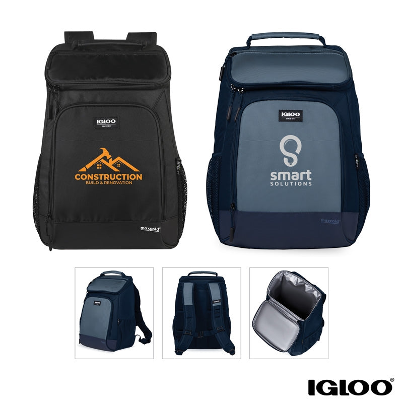 N/A Igloo® MaxCold® Evergreen 24-Can RPET Backpack