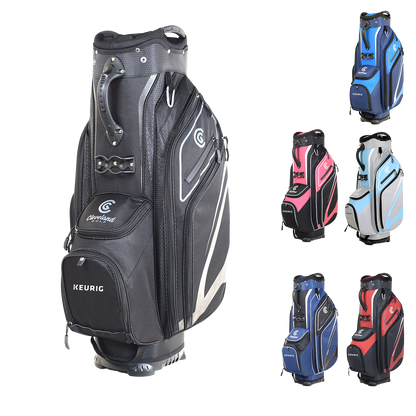 Black Black Cleveland Golf Lightweight Cart Bag