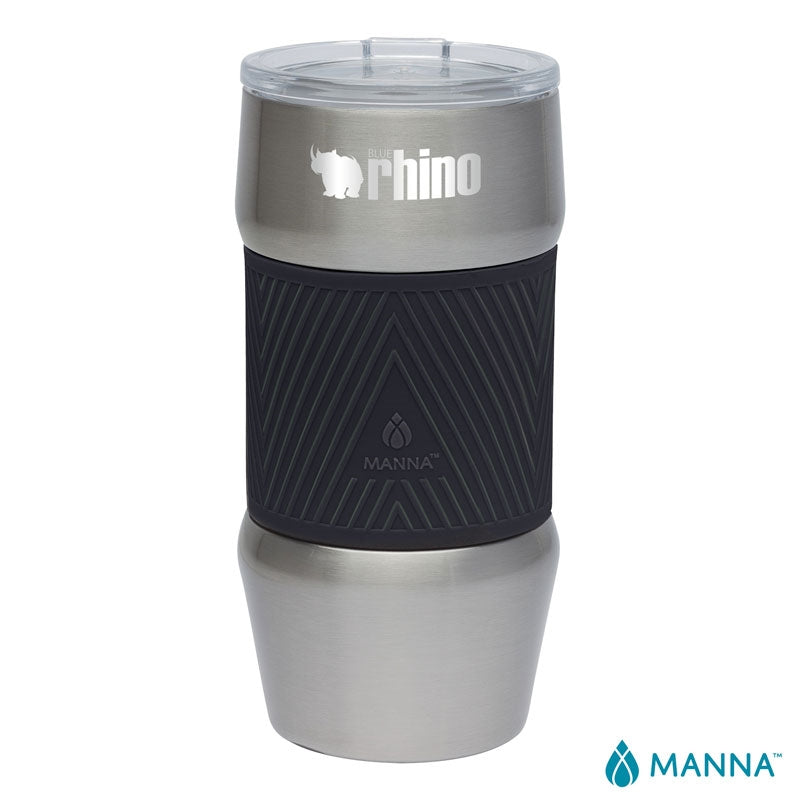 Black Manna™ 20 oz. Renegade Stainless Steel Tumbler w/ Silicone Grip