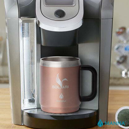 Manna™ 14 oz. Boulder Stainless Steel Camping Mug w/ Handle