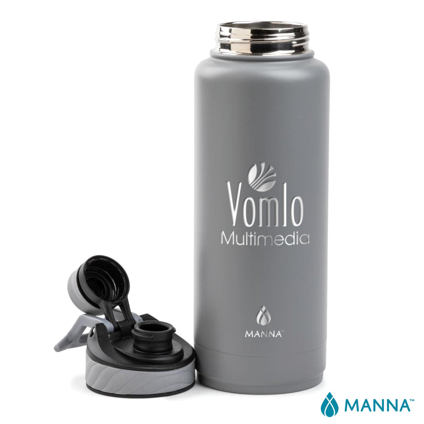 Manna™ Convoy 40 oz. Double Wall Steel Bottle