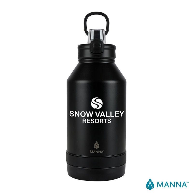 Manna™ Push 64 oz. Double Wall Stainless Steel Jug