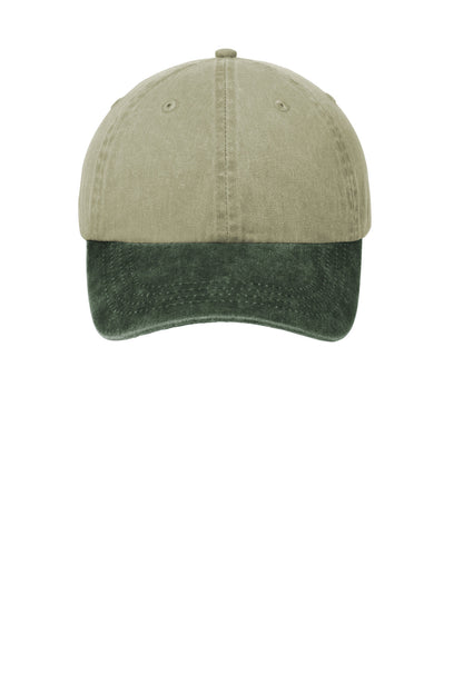 Port & Co Two-Tone Pigment-Dyed Cap. CP83