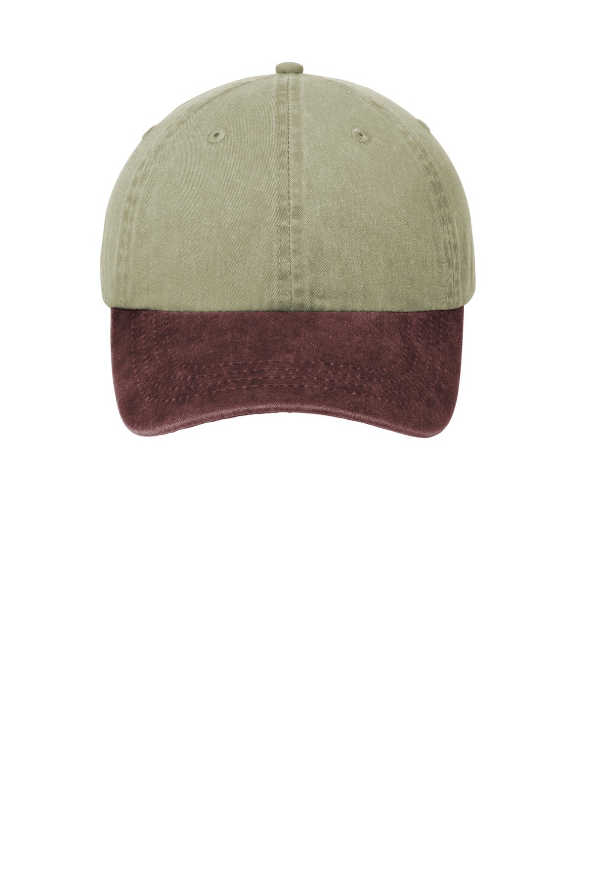 Port & Co Two-Tone Pigment-Dyed Cap. CP83