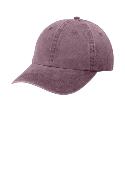 SanMar CP84_maroon_hat_left.jpg
